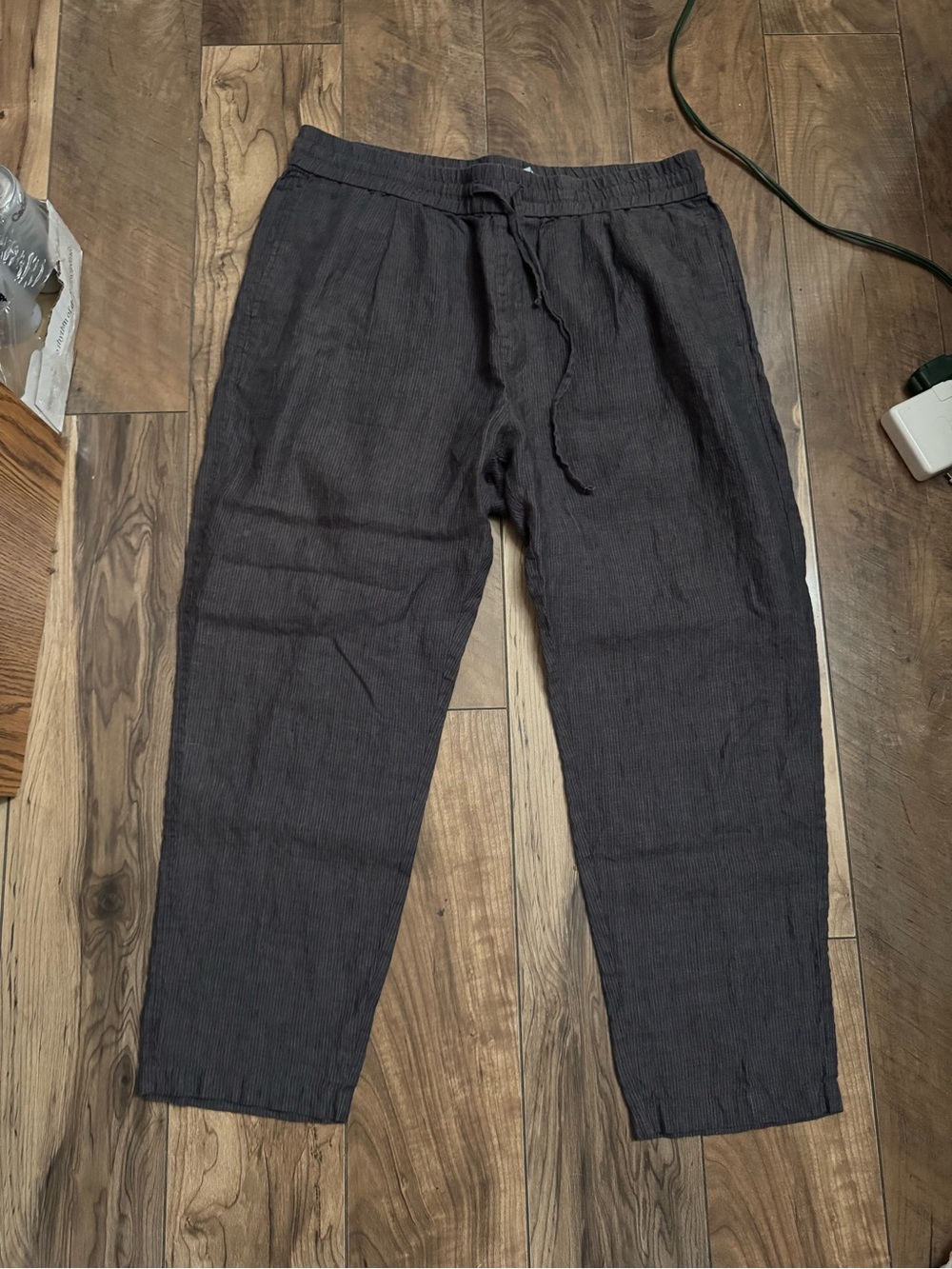 KITH PINSTRIPE LINEN ALMONT PANT